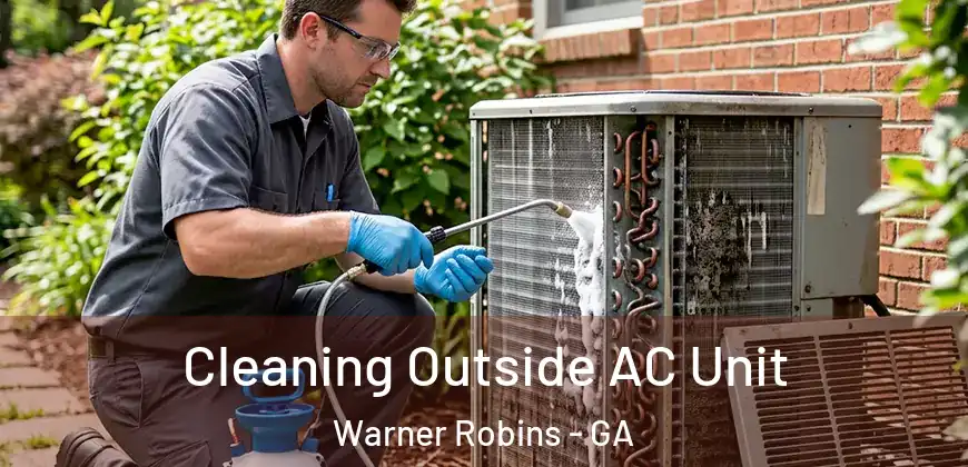 Cleaning Outside AC Unit Warner Robins - GA