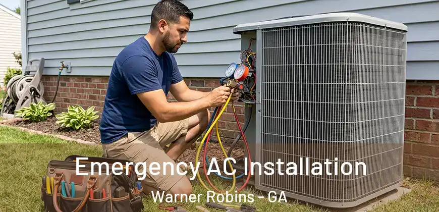 Emergency AC Installation Warner Robins - GA