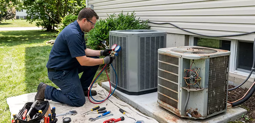 Seasonal AC Checkup in Warner Robins