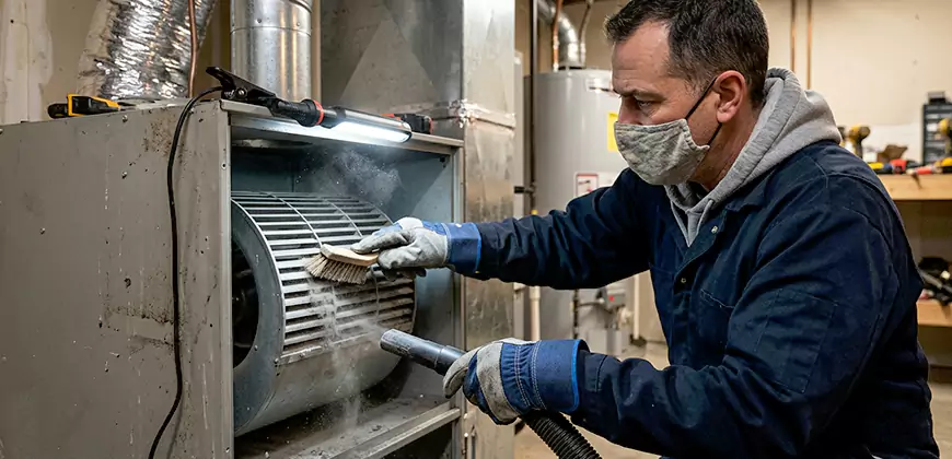 Commercial Vent Decontamination in Warner Robins