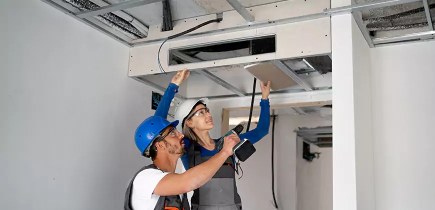 Duct Insulation and Condensation Repair in Warner Robins