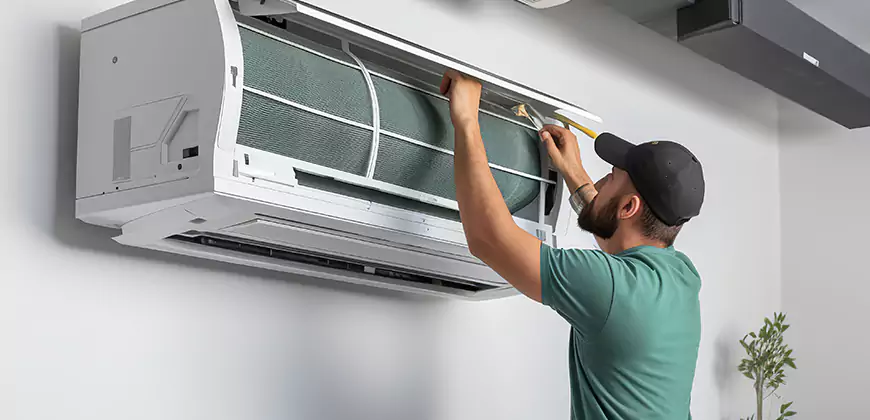 Bathroom and Small Space Ductless Installation in Warner Robins