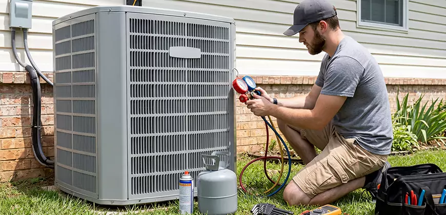 Emergency Air Conditioning Retrofit in Warner Robins