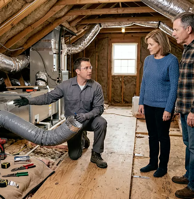Why Warner Robins Homeowners Choose Warner Robins HVAC Pro for AC Duct Replacement?