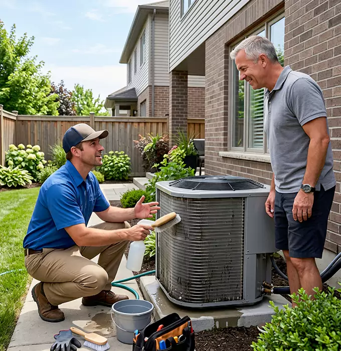 Why Warner Robins, GA Homeowners Choose Warner Robins HVAC Pro for Outdoor AC Unit Cleaning?