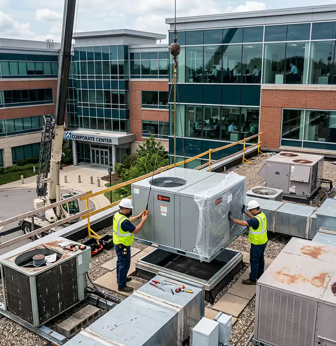 Why Warner Robins Businesses Choose Warner Robins HVAC Pro for Commercial AC Replacement?