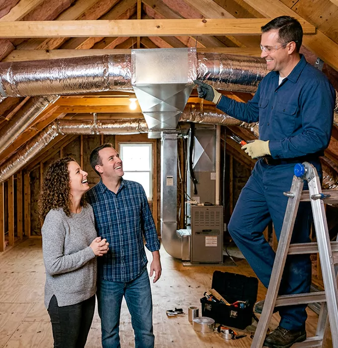 Why Warner Robins, GA Homeowners Choose Warner Robins HVAC Pro for HVAC Duct Installation?