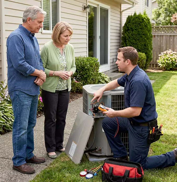 Why Warner Robins, GA Homeowners Choose Warner Robins HVAC Pro for Outdoor AC Unit Repair?